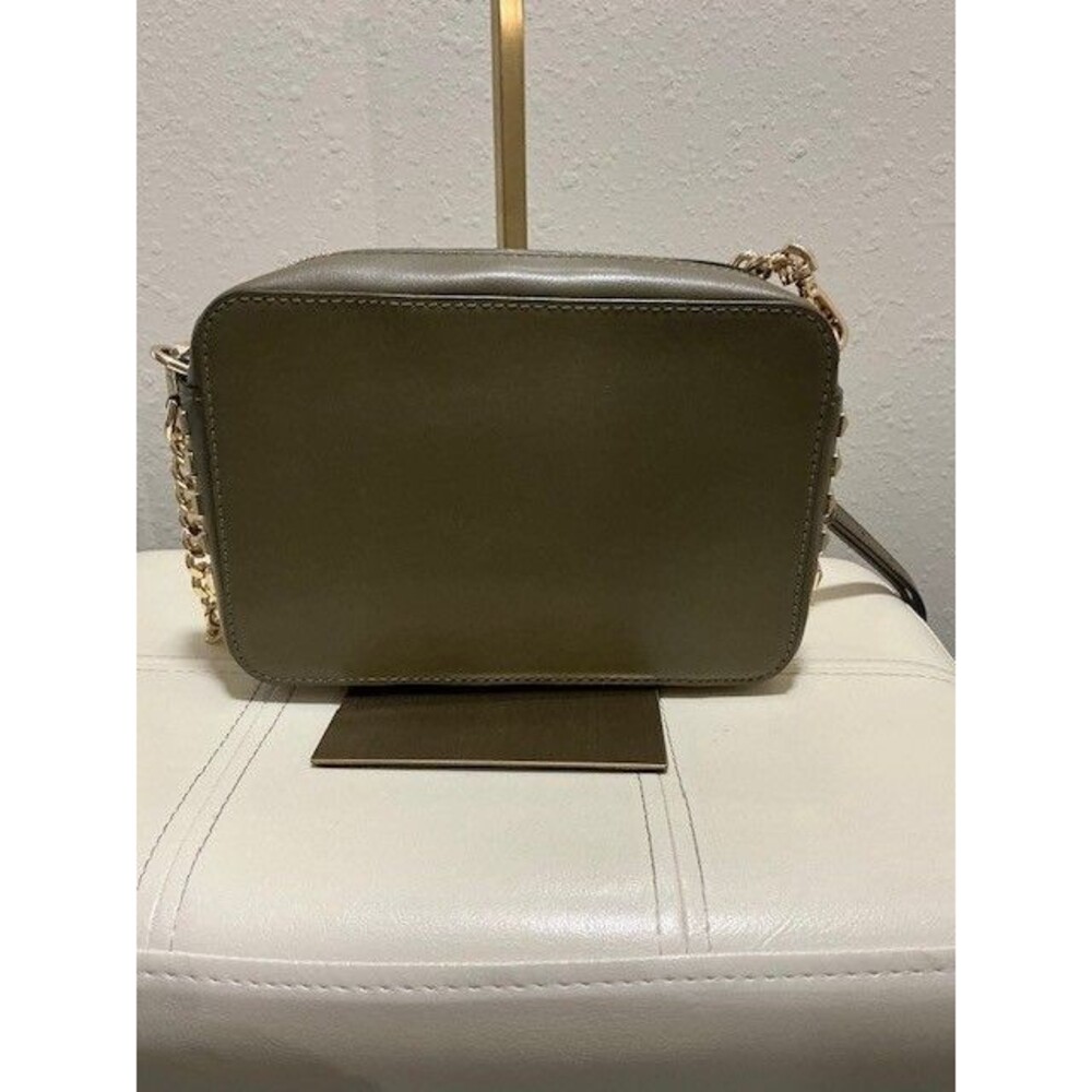 michael kors jet set brown butterfly camera crossbody bag studs on side - Picture 2 of 6